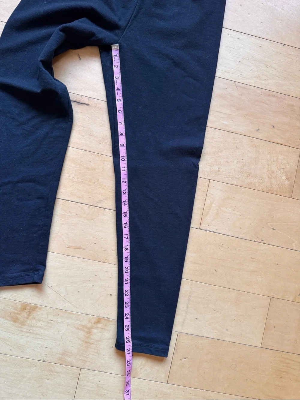 American Apparel cotton‎ spandex leggings, sz Large, staple classic neutral USA